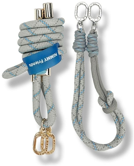 Picture of Set crossbody + handstrap Nimmy Cool&Cute 2.0 gray