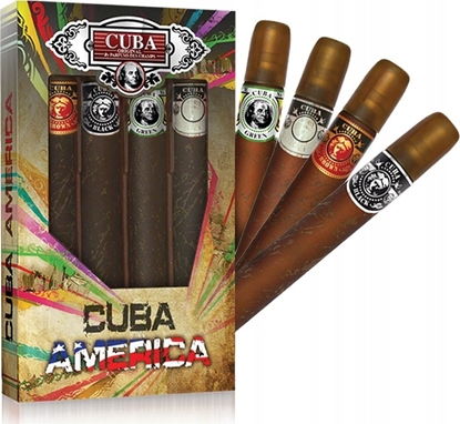 Изображение SET CUBA ORIGINAL Cuba Black EDT spray 35ml + Green EDT spray 35ml + Brown EDT spray 35ml + Grey EDT spray 35ml