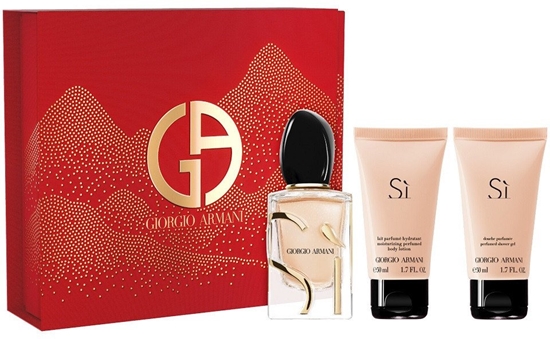 Изображение Giorgio Armani Zestaw upominkowy EDP 50ml + balsam 50ml + el pod prysznic 50ml