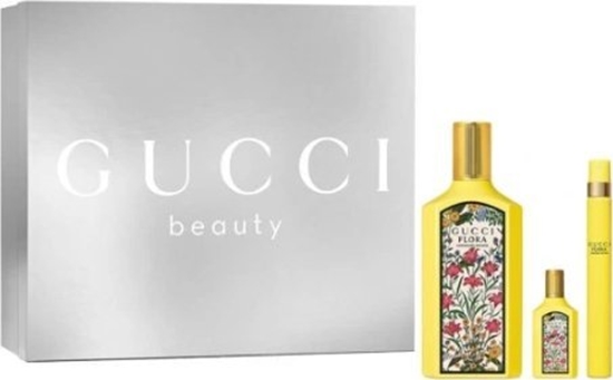 Picture of SET GUCCI Flora Gorgeous Orchid EDP spray 100ml + EDP spray 10 + EDP splash 5ml