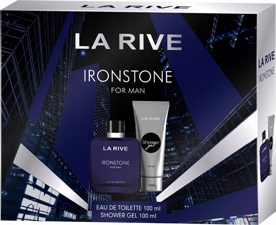 Изображение SET LA RIVE Ironstone Men EDT spray 100ml + SHOWER GEL 100ml