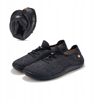 Attēls no SH5003M Buty mskie Barefoot Merino grafitowy/czarny 44