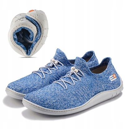 Изображение SH5003M Buty mskie Barefoot Merino jasnoniebieski/szary 42