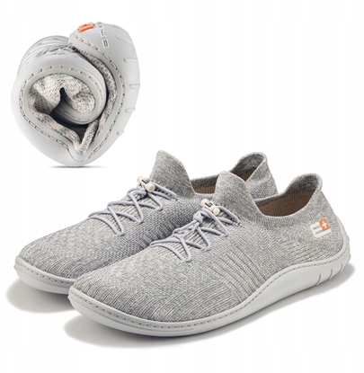 Изображение SH5003M Buty mskie Barefoot Merino jasnoszary/szary 44