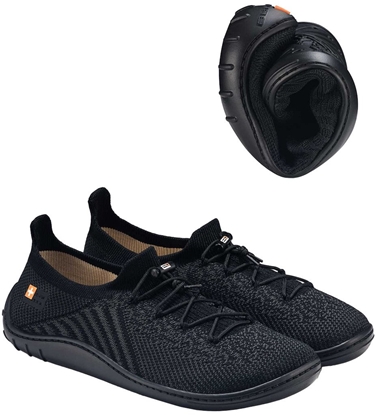 Attēls no SH5004W Buty damskie barefoot merino czarny/czarny 37