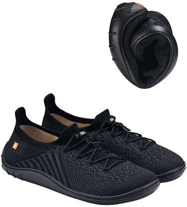 Picture of SH5004W Buty damskie barefoot merino czarny/czarny 38