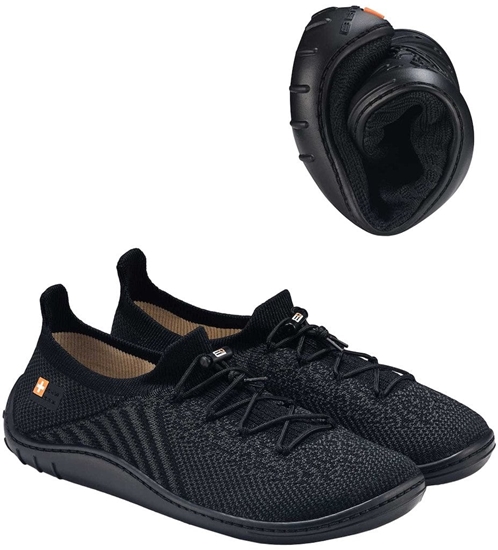 Picture of SH5004W Buty damskie barefoot merino czarny/czarny 38