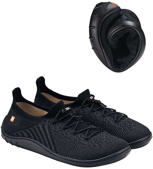 Picture of SH5004W Buty damskie barefoot merino czarny/czarny 41