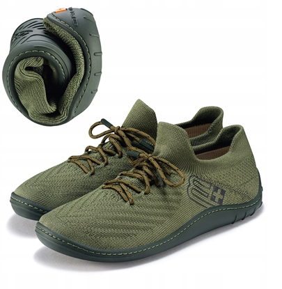 Attēls no SH5010W Buty damskie BAREFOOT MERINO khaki/khaki 36