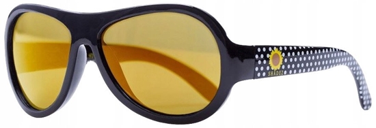 Picture of SHADEZ Designer Polka Sunflower Black Junior children's sunglasses 3-7 years SHZ 49