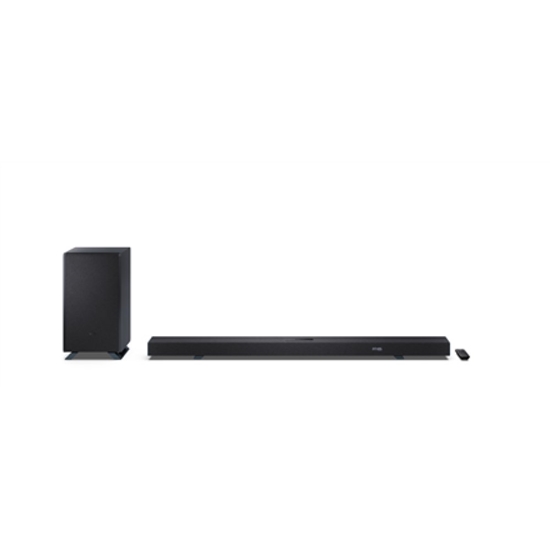 Изображение Sharp | 5.1.2 Dolby Atmos/DTS:X Soundbar with Wireless Subwoofer | HT-SBW55121(BK) | Bluetooth