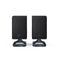 Picture of Sharp HT-SPR52021(BK) Q Soundbar 2.0.2 Wireless Rear Surround Speakers, Black |