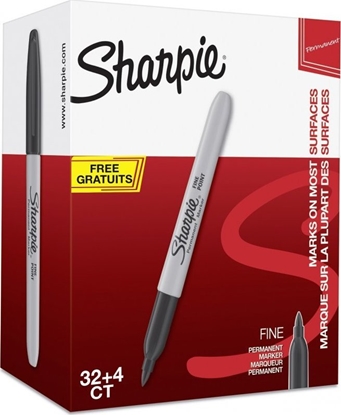Picture of Sharpie Sharpie Marker Fein Rundspitze 32+4 Vorteilspackung