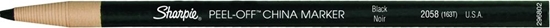Изображение Sharpie Wachsmarker Sharpie China Marker 2mm schwarz 12 Stück - S0305071