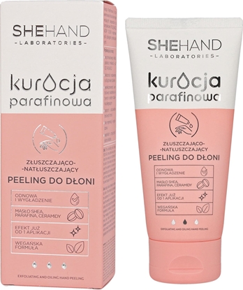 Attēls no SheHand SHEHAND Kuracja parafinowa peeling do doni