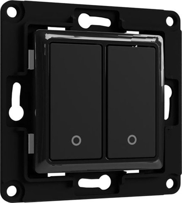 Attēls no Shelly Home Shelly Accessories "Wall Switch 2" Wandtaster 2-fach Schwarz