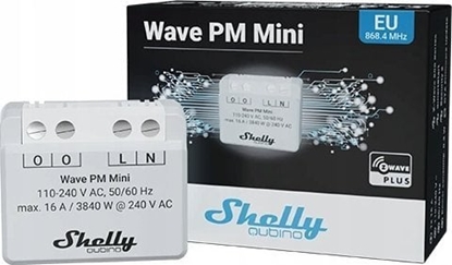 Изображение Shelly Shelly Qubino Wave PM Mini Mdry przecznik Szary