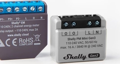 Изображение Shelly Shelly Unterputz "Plus PM Mini" WL,BT