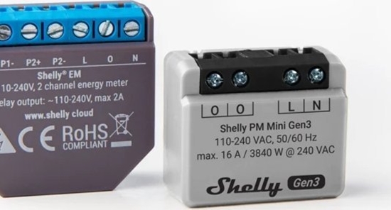 Изображение Shelly Shelly Unterputz "Plus PM Mini" WL,BT