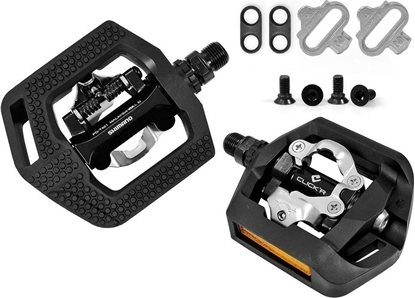 Attēls no Shimano Peday Shimano SPD PD-T421 Click'R z blokami SM-SH56 uniwersalny