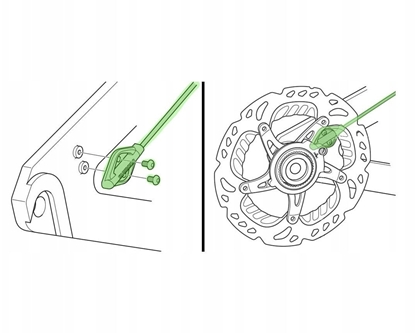 Attēls no Shimano SM-DUE11 Steps speed sensor, 760 mm