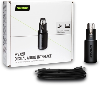 Attēls no Shure MVX2U - Adapter sygnau XLR-USB
