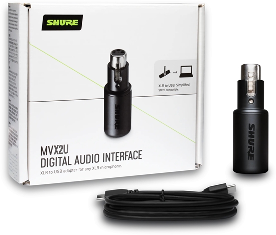 Picture of Shure MVX2U - Adapter sygnau XLR-USB