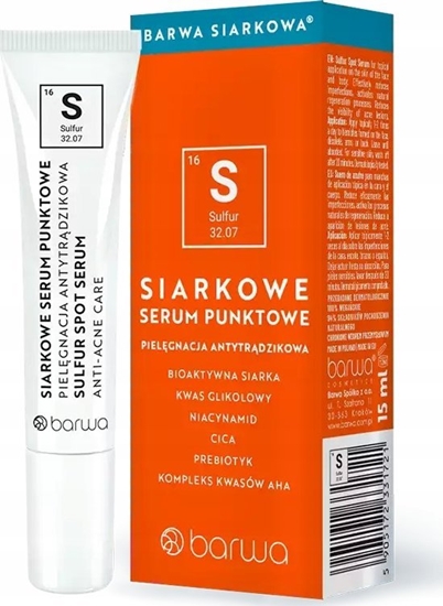 Picture of Siarkowe serum punktowe antytrdzikowe 15ml