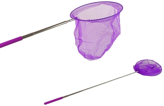 Picture of LeanToys Siatka Na Motyle Owady Skadana Teleskopowa 85 cm Fioletowa