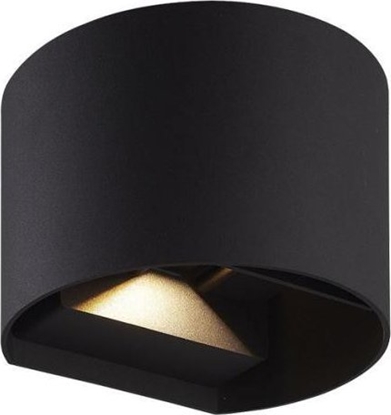 Picture of Sieninis lauko sviestuvas CILINDER, LED 2x3W, 4000K, IP54, reguliuojamo svietimo kampo, juodas, LED line LITE