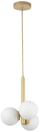 Изображение Sigma Perla 33605 lampa wiszca zwis biae kule ball 3x12W G9 biaa/beowa