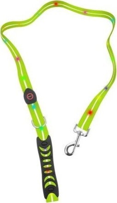 Picture of SIGNAL LEASH - Smycz z kolorow iluminacj LED dla rednich i duych psów, zielona