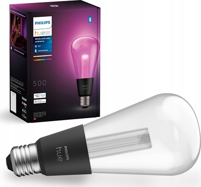Picture of Signify Philips Hue White & Col. Amb. Lightguide Giant Edison ST72 E27