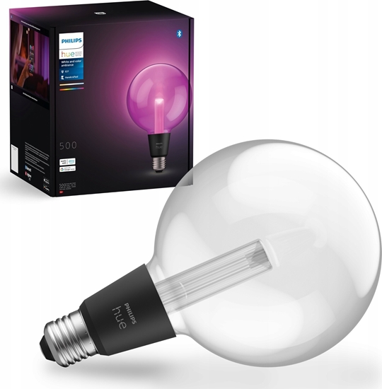 Изображение Signify Philips Hue White & Col. Amb. Lightguide Giant Globe G125 E27