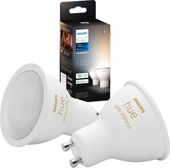 Picture of Signify Philips Hue White Ambiance GU10 Doppelpack 2x350lm