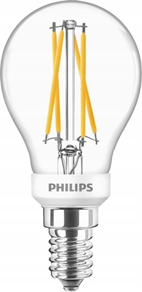 Picture of Signify Philips LED classic WarmGlow Tropfenlampe 40W E14 Klar dimmbar
