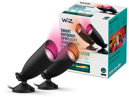 Picture of Signify WiZ Outdoor Ground Spot Starter 2erSet White&Color 450lm sw-