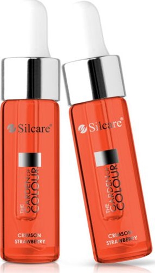 Picture of Silcare Oliwka do paznokci The Garden of Colour Strawberry Crimson 15ml