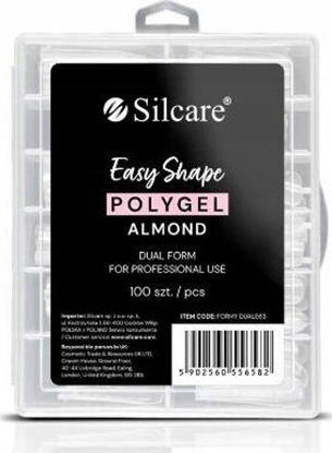 Attēls no Silcare SILCARE Dual Clear Migda 100szt.