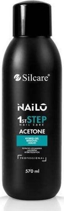 Attēls no Silcare SILCARE_Nailo Aceton aceton do usuwania hybrydy 570ml
