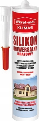 Picture of SILIKON UNIWERSALNY SUN-310-BR KARTUSZ 310 ml BRZOWY WKRT-MET KLIMAS