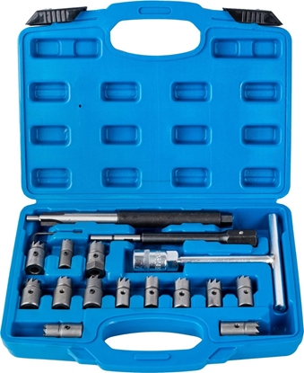 Изображение Silver FREZY DO GNIAZD WTRYSKIWACZY WTRYSKÓW 17el./SILVER