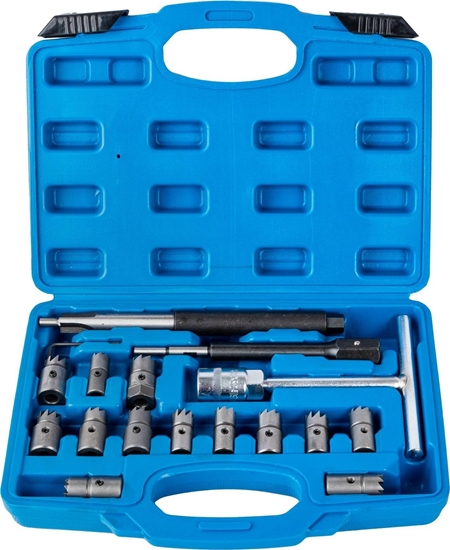 Изображение Silver FREZY DO GNIAZD WTRYSKIWACZY WTRYSKÓW 17el./SILVER