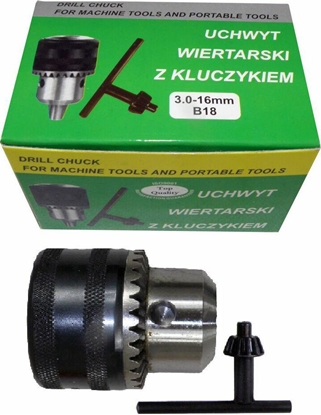 Attēls no Silver GÓWKA DO WIERTARKI 16mm-B18-KLUCZYK /SILVER EXV004