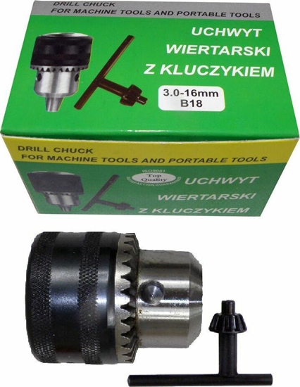 Picture of Silver GÓWKA DO WIERTARKI 16mm-B18-KLUCZYK /SILVER EXV004