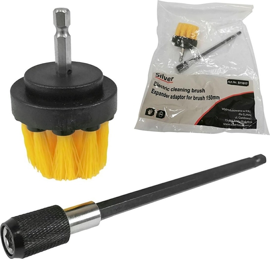 Picture of Silver PRZEDUKA 150mm DO SZCZOTEK CZYSZCZCYCH  NA WKRTARK MODEL EX11019