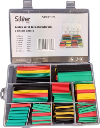 Изображение Silver SILVER KOSZULKI TERMOKURCZLIWE  328szt. Z KLEJEM