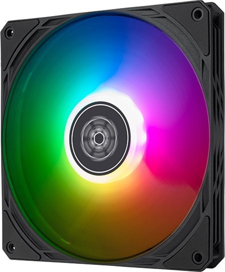 Изображение SilverStone SilverStone SST-AS140B-ARGB Air Slimmer 140 PWM Lüfter - schwarz