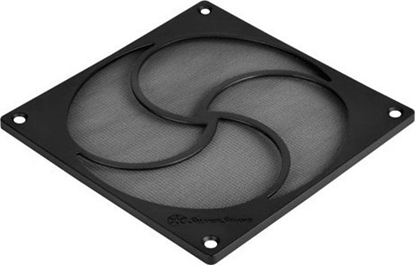 Attēls no SilverStone SilverStone SST-FF125B magnetischer Highflow Staubfilter, schwarz - 120mm