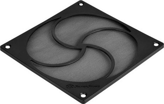 Picture of SilverStone SilverStone SST-FF125B magnetischer Highflow Staubfilter, schwarz - 120mm